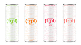 Brand, Visual Identity and Packages for TRPL Sparkling Water